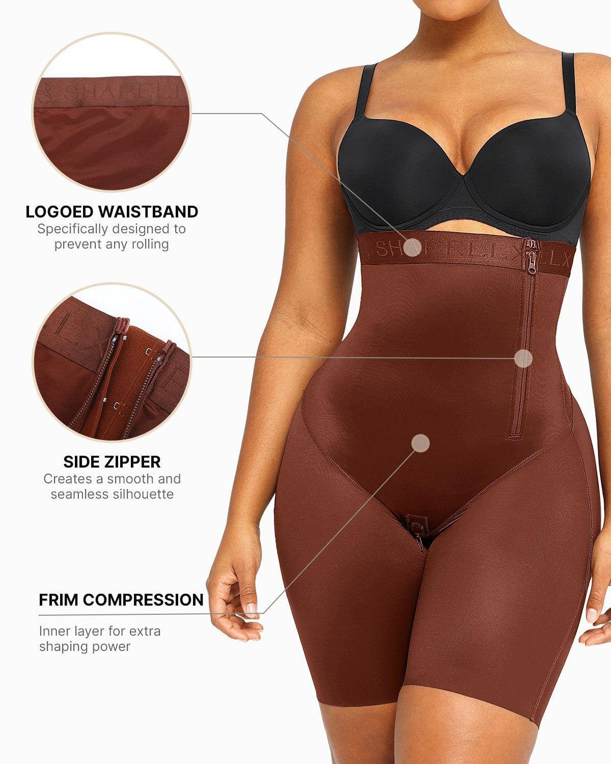 Colombian Fajas Shapewear – Postpartum Tummy Control & Butt-Lifting Bodysuit for Women