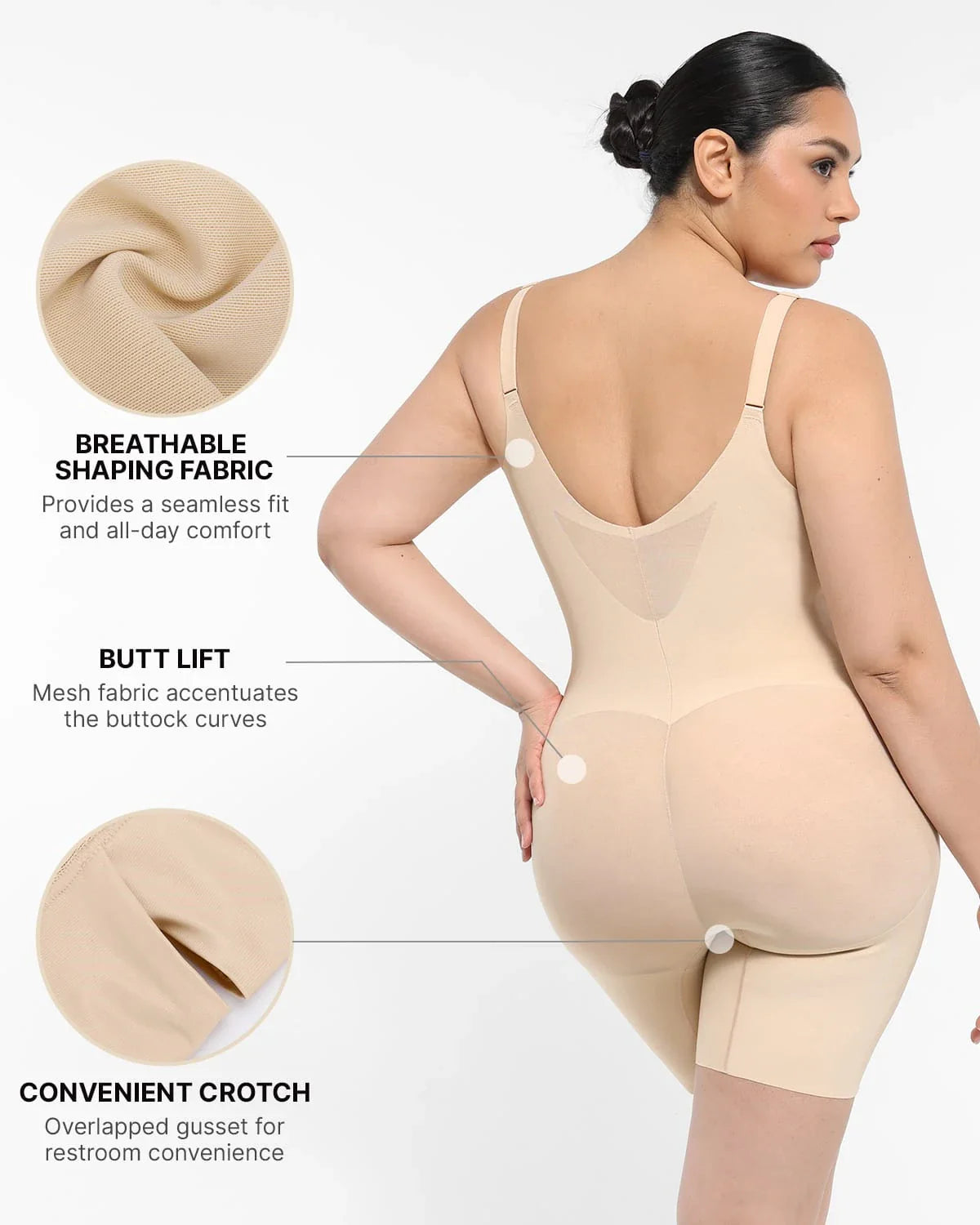 AirSlim® Full Coverage Seamless Shaping Bodysuit